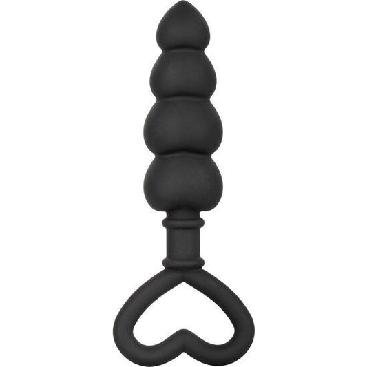 Calex silicone love probe 11.5cm beads anal plug flexible sex toy stimulation