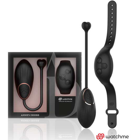 Sex toys vibrator egg anne's desire egg remote smart watchme technology black