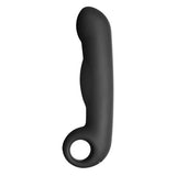 Electrastim Ovid silicone nero dildo stimolazione liscia del punto G
