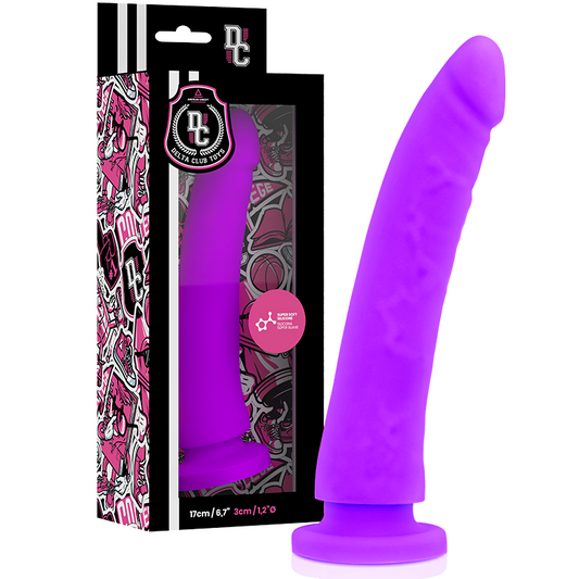 Delta club toys dildo purple medical silicone 17x3cm