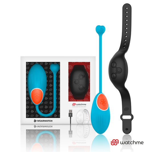 Wireless egg sex toys wearwatch egg remote control technology watchme blue/jet