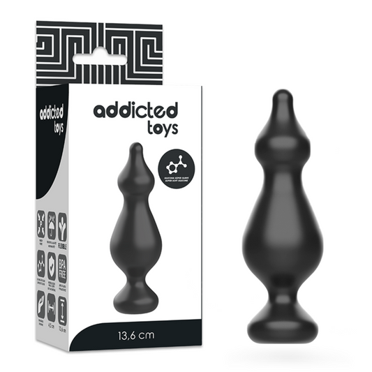 Anal trainer beginner butt plug dildo beads addicted toys sexual 13.6cm