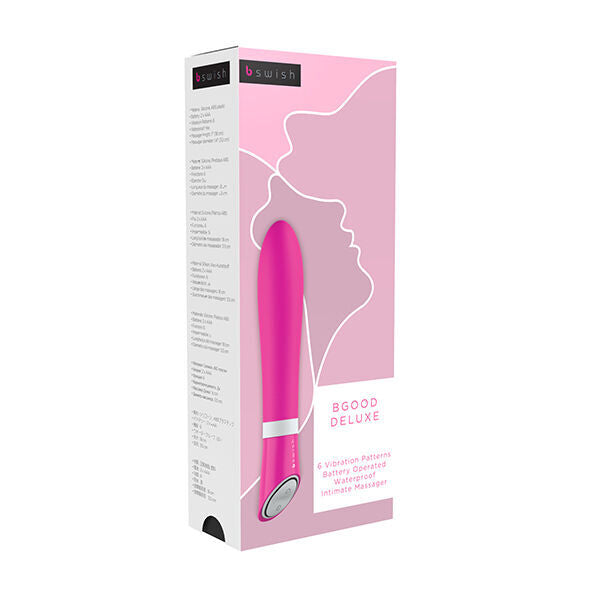 Bgood deluxe massager pink bswish vibrator women sex toy