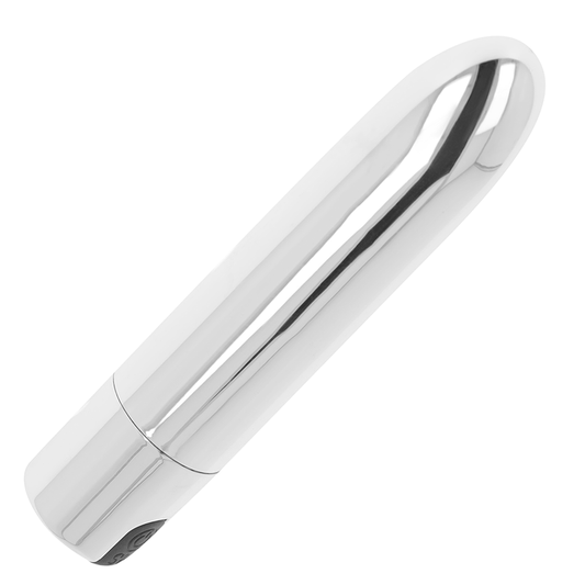 Mini bullet female vibrator ohmama vibrating bullet silver 9.5cm g-spot sex toys