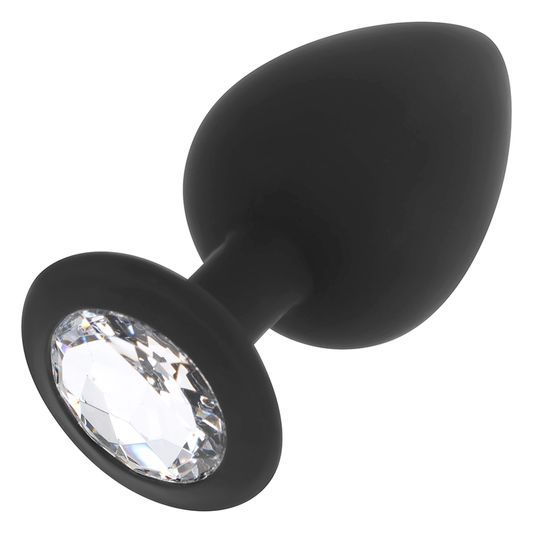 Ohmama silicone butt plug diamond size L 9cm sex toy women men