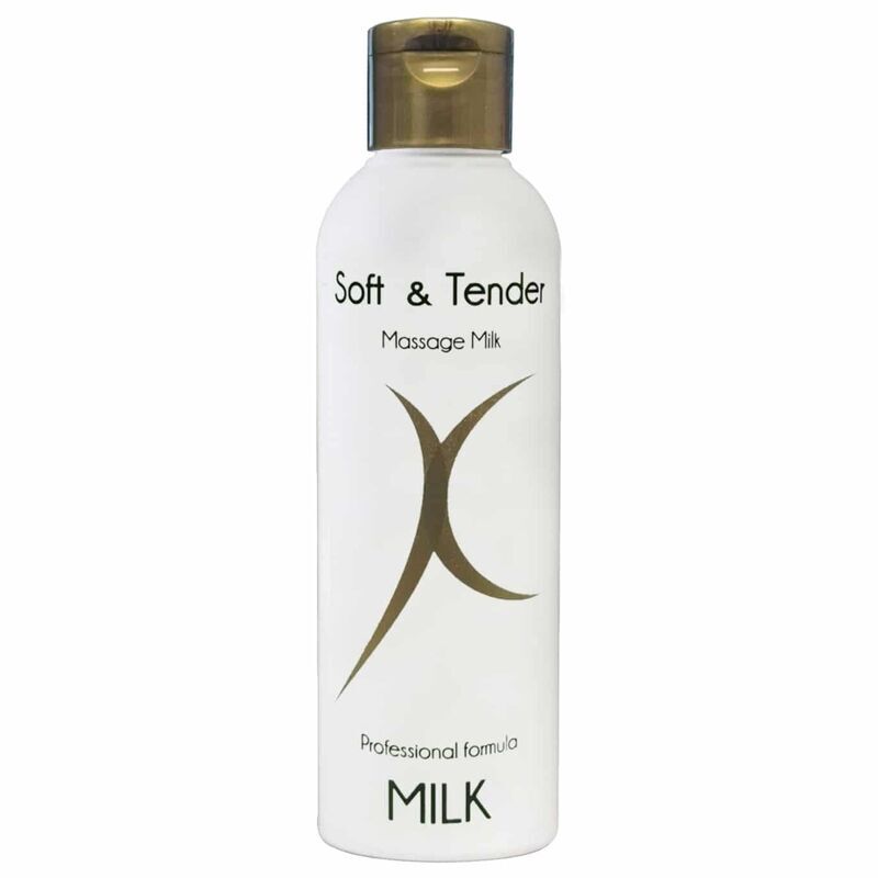 Crema da massaggio al latte corpo morbida e tenera da 200 ml