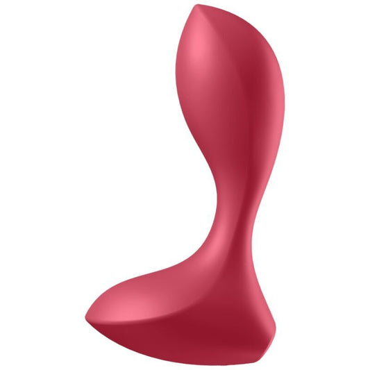 Satisfyer backdoor lover anal plug vibrating red sex toy massager