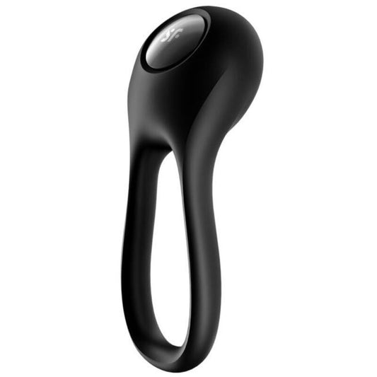 Cockring sex toys satisfyer majestic duo vibrating penis ring erection black