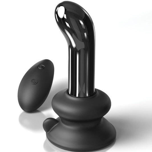 Icicles no.84 remote control hand blown glass plug anal sex toy women vibration