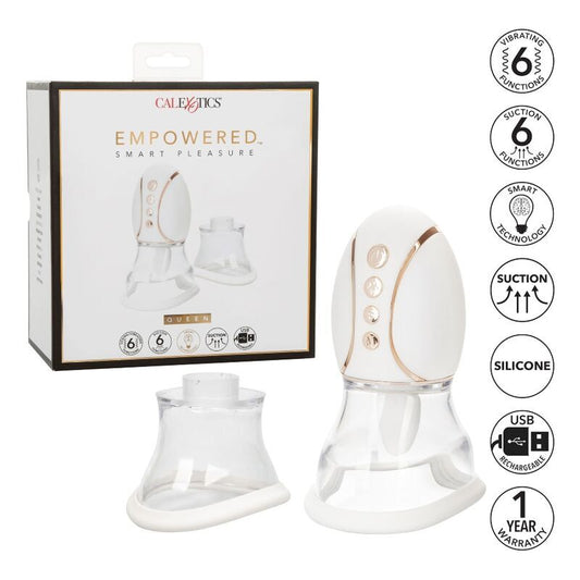 Calex empowered smart pleasure queen vibration sensual tongue sex toy