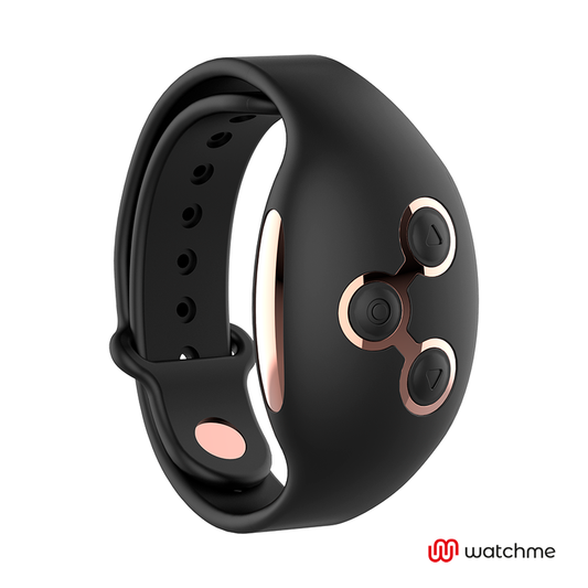 Watchme wireless technology remote control watch - jet black and copper
