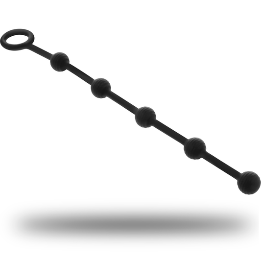 Ohmama silicone anal chain 23cm pleasure anal sex toy for woman man