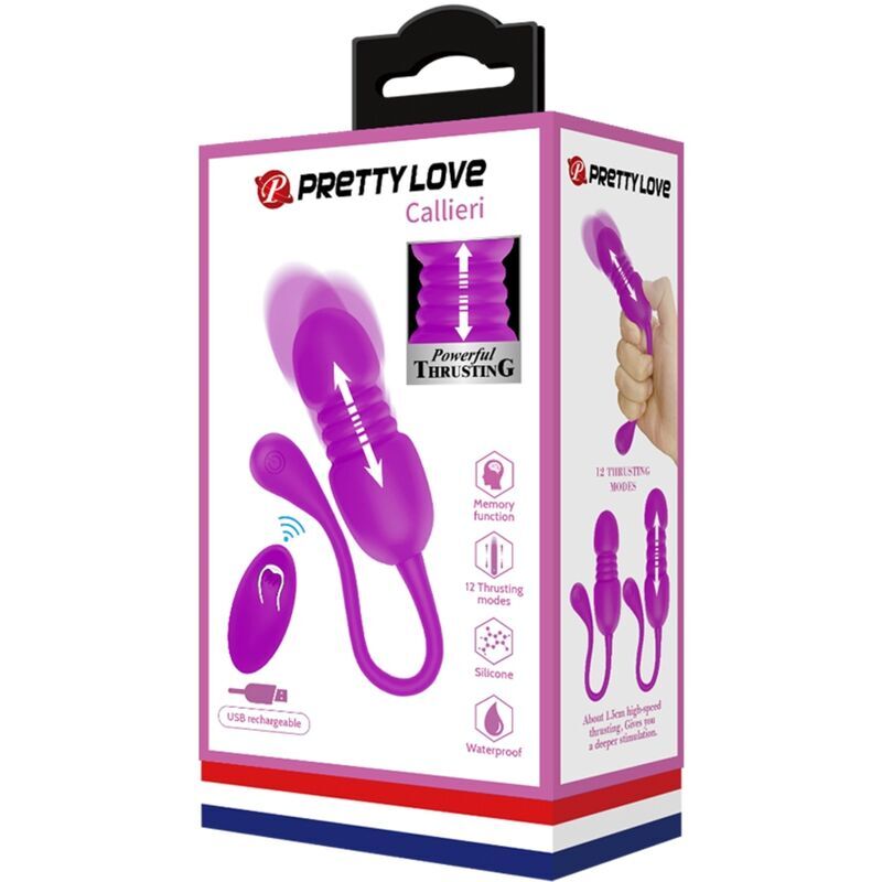 Pretty love callieri vibrating egg remote control sex toy stimulation g-spot