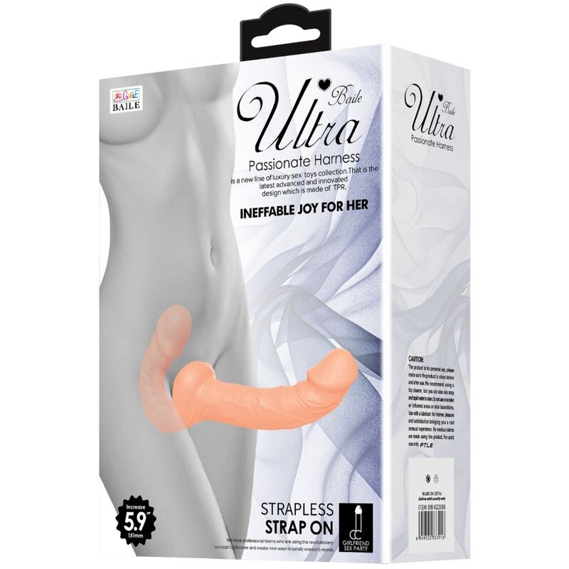 Baile ultraleidenschaftliche Harness-Doppeldildos mit Harness