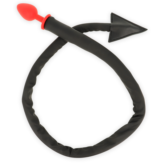 Ohmama fetish devil tail silicone anal plug jelly sex toy butt plug 8cm stimulation