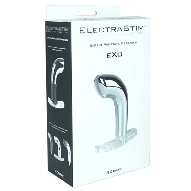 Electrastim exo rogue e-stim prostate massager sex toy metal electrostimulation