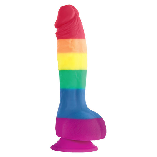Pride - lgbt flag dildo 15cm rainbow