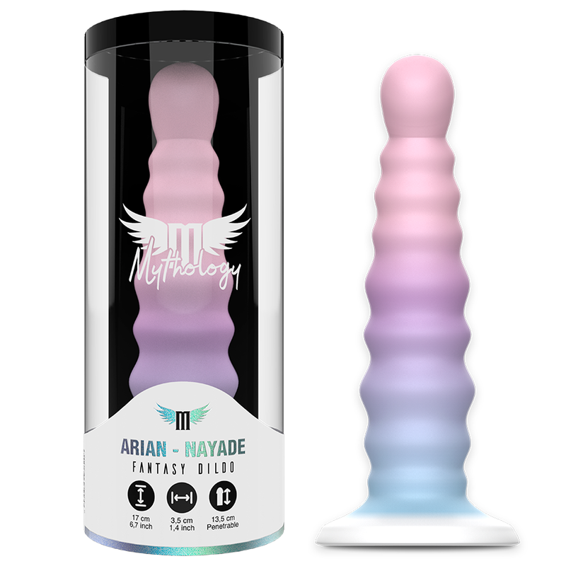 Mythologie Arian Nayade Fantasy-Dildo M, superflexibler, weicher Sexspielzeug-Saugfuß