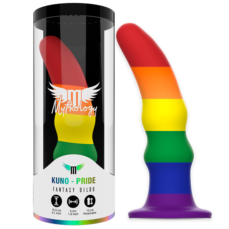 Mythology kuno pride dildo M - fantasy dildo soft suction sex toy