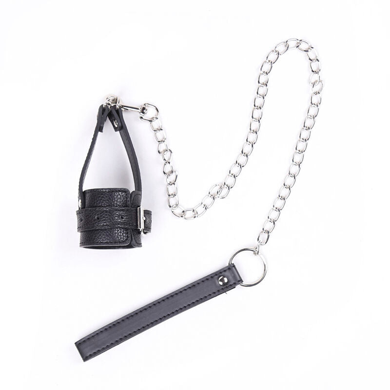 Ohmama fetish penis support cover with strap
