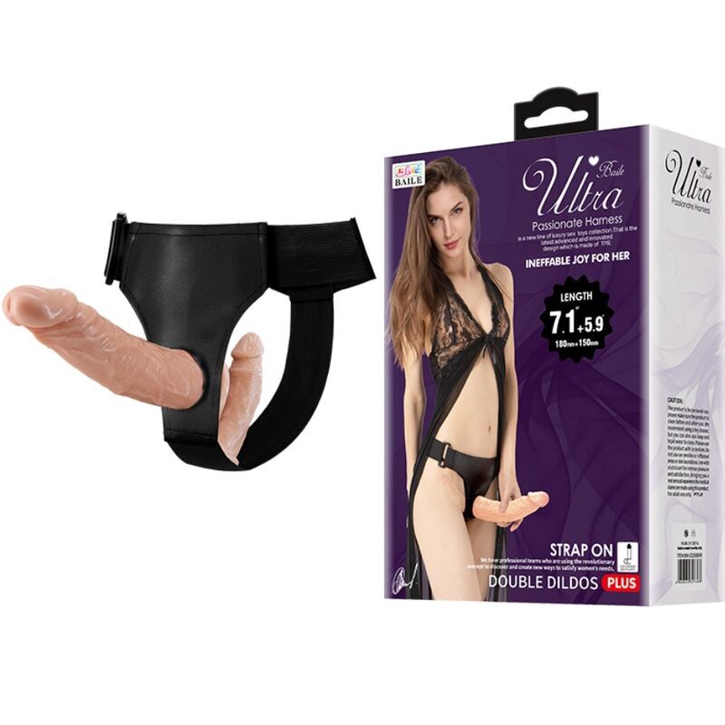 Baile – ultra-leidenschaftliche Harness-Doppeldildos mit Harness