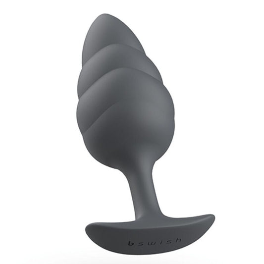 B swish bfilled basic wave slate massaging plug anal sex toy for beginners