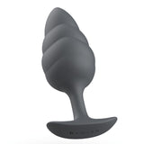 B swish bfilled basic wave slate massaging plug anal sex toy for beginners