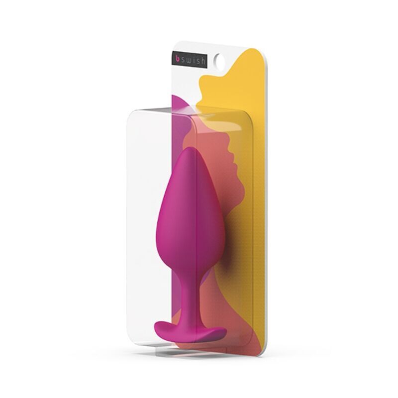 B swish bfilled basic plus prostate plug purple small plug anal massager sex toy