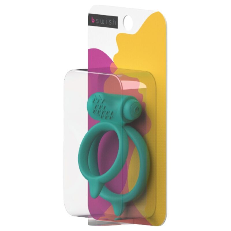 B swish - bcharmed basic plus turquoise sex toy penis ring vibrator