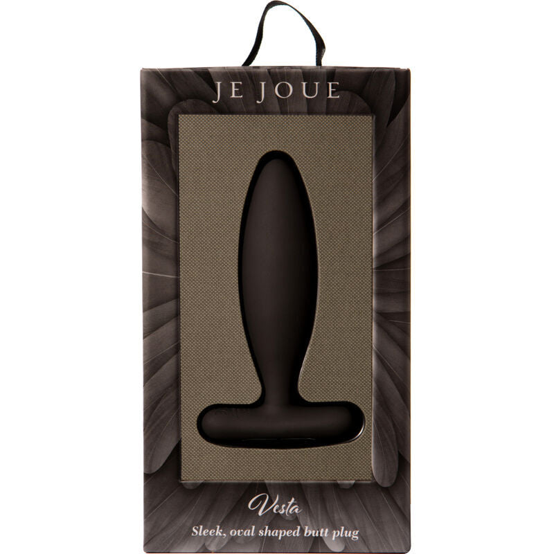 Je joue vesta butt vibrator black anal plug sex toy massager stimulator