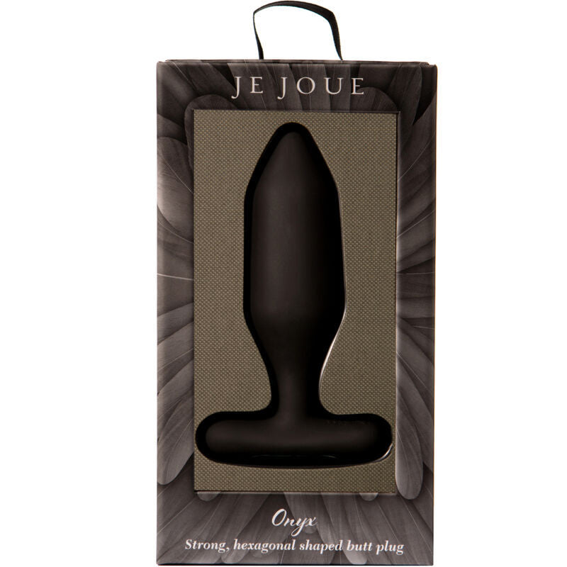 Je joue onyx anal plug vibrating black sex toy stimulator massager