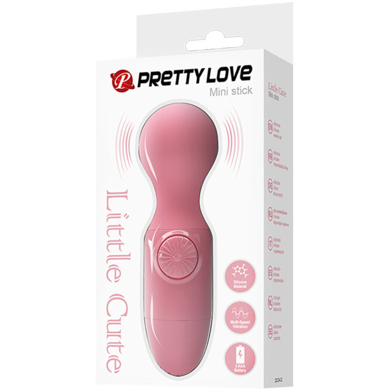 Little cute pretty love mini stick wand pink sex toy mini massager vibrator