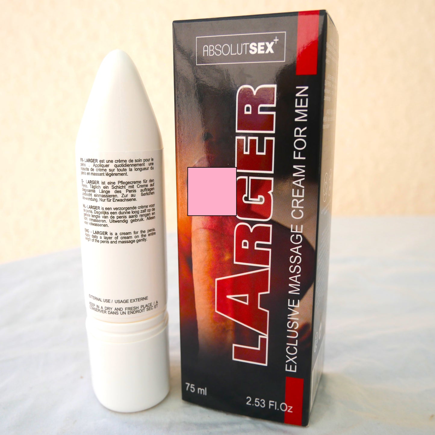 LARGER Enlargement Cream For Men Development 75ml