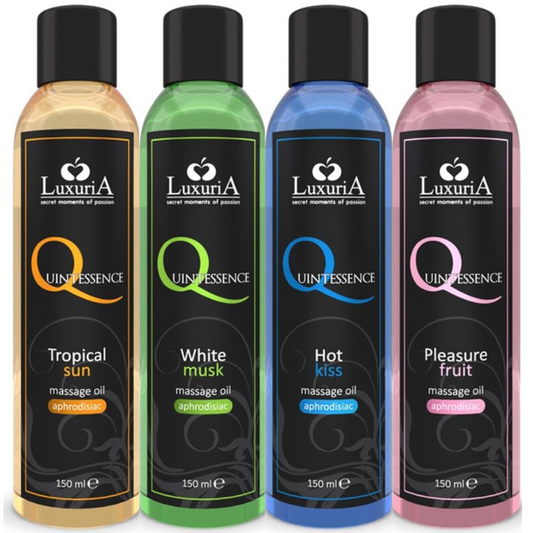 Luxuria Quintessence Pleasure Fruit Olio da massaggio erotico Premium Pleasure 150ml