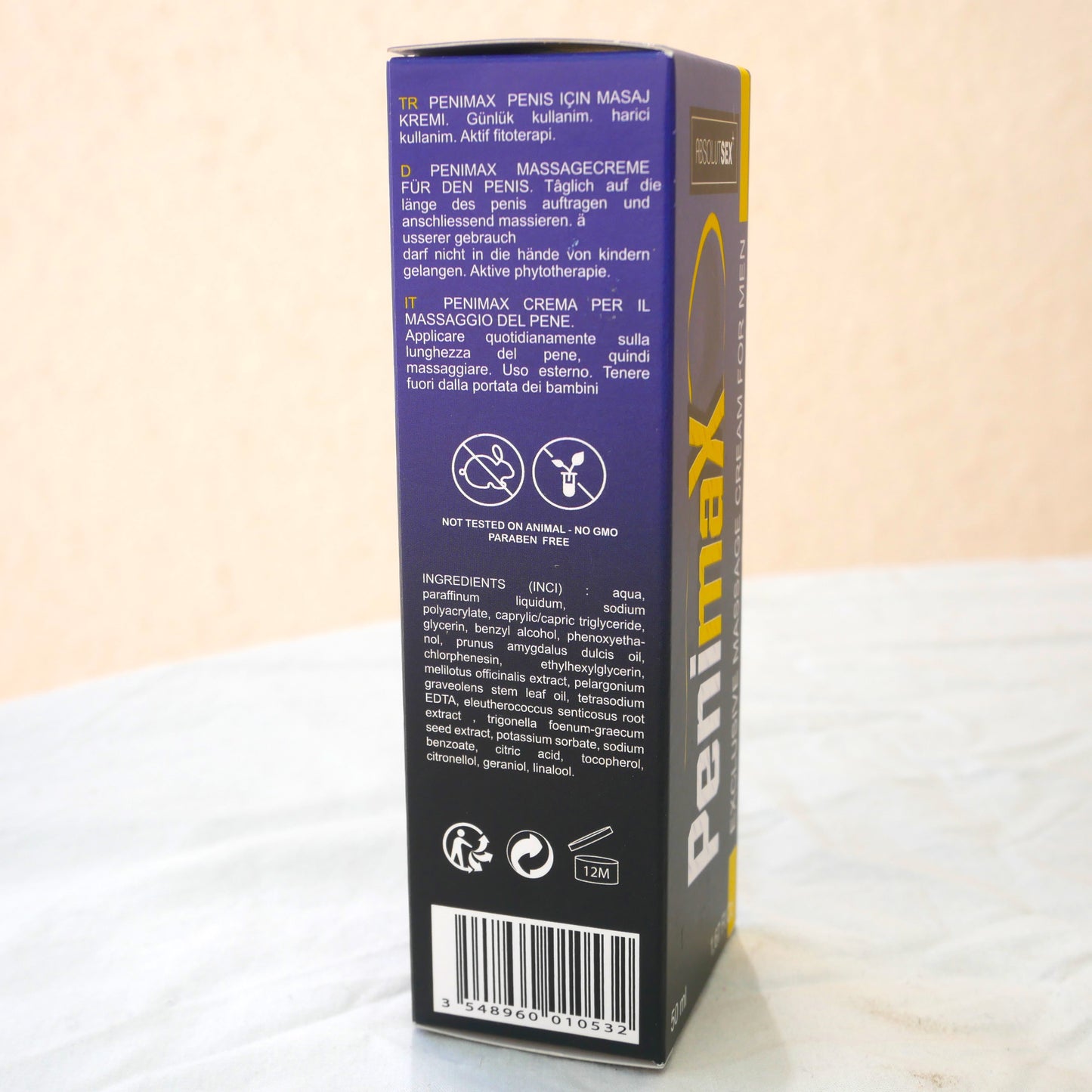 Crema per l'erezione naturale "Penimax" 30 ml