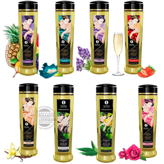 Olio da massaggio erotico sensuale Shunga 240ml