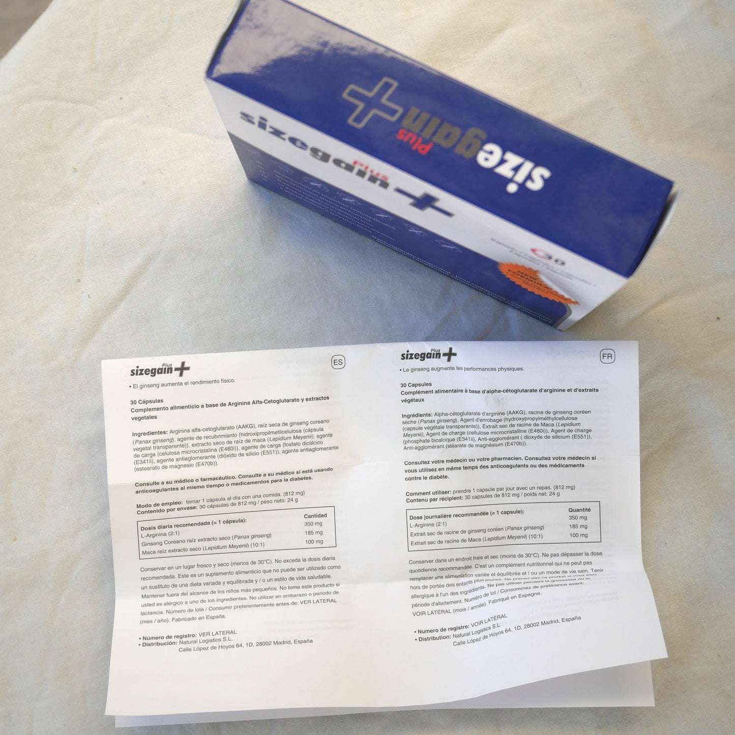 SIZEGAIN PLUS – NATÜRLICHE 30-PILLEN-VERSTÄRKUNG FÜR MÄNNLICHE, stärkere, längere und härtere Erektionen