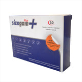 SIZEGAIN PLUS – NATÜRLICHE 30-PILLEN-VERSTÄRKUNG FÜR MÄNNLICHE, stärkere, längere und härtere Erektionen
