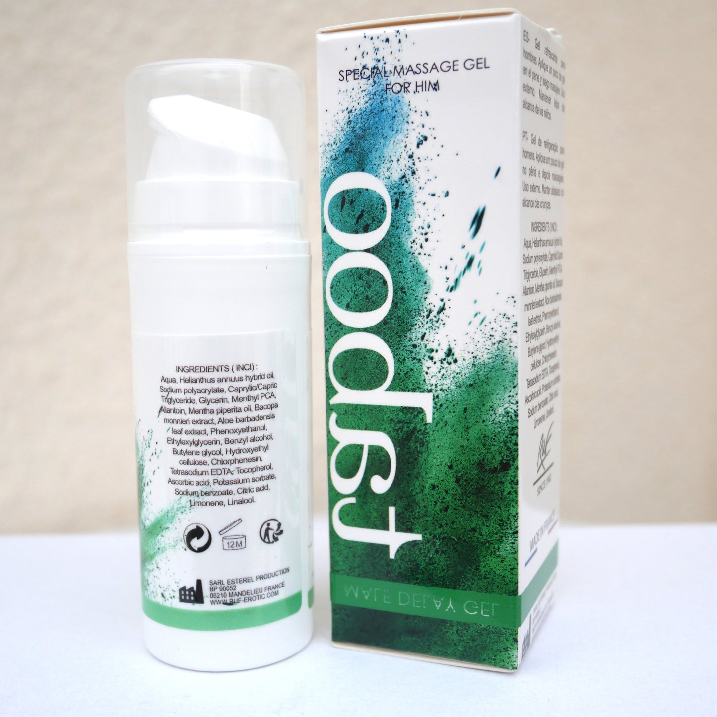 Taboo Male Delay Cream Gel Massage for him 30ml