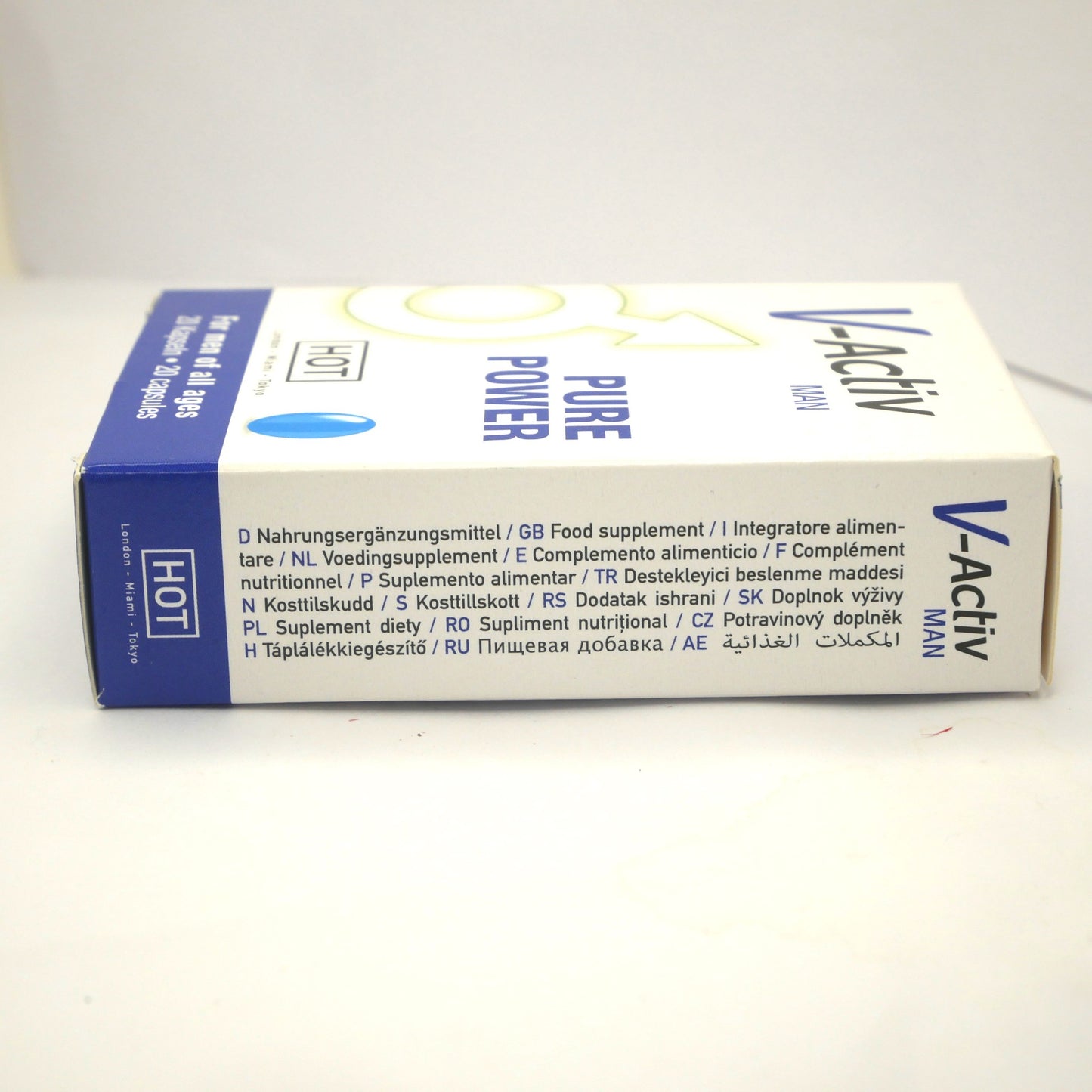 20 Pills HOT V-Active for MAN Pure Power Libido Potency Pill Men Stamina For Him