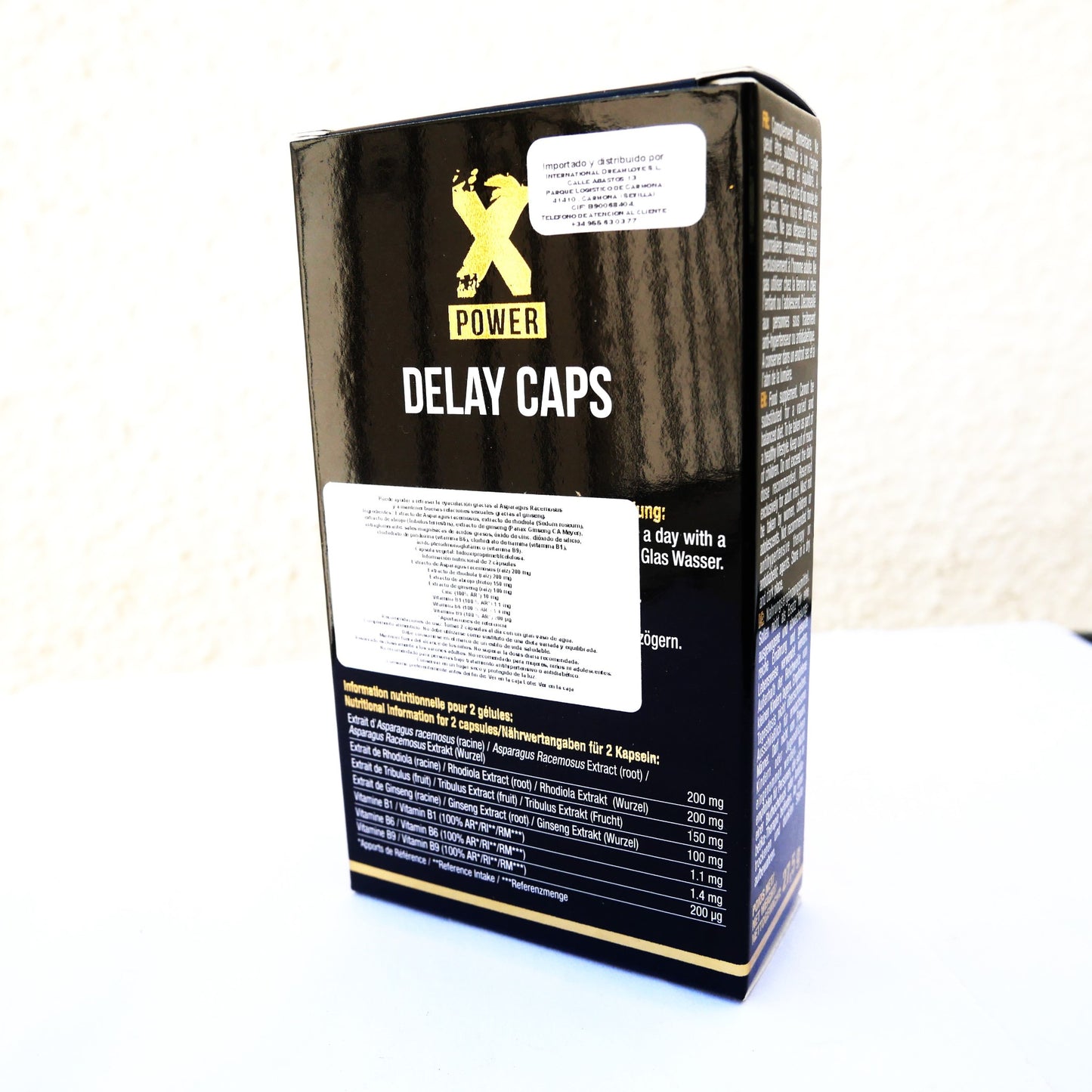 Delay Caps NATURAL Delayed Ejaculation for men 60 Pills