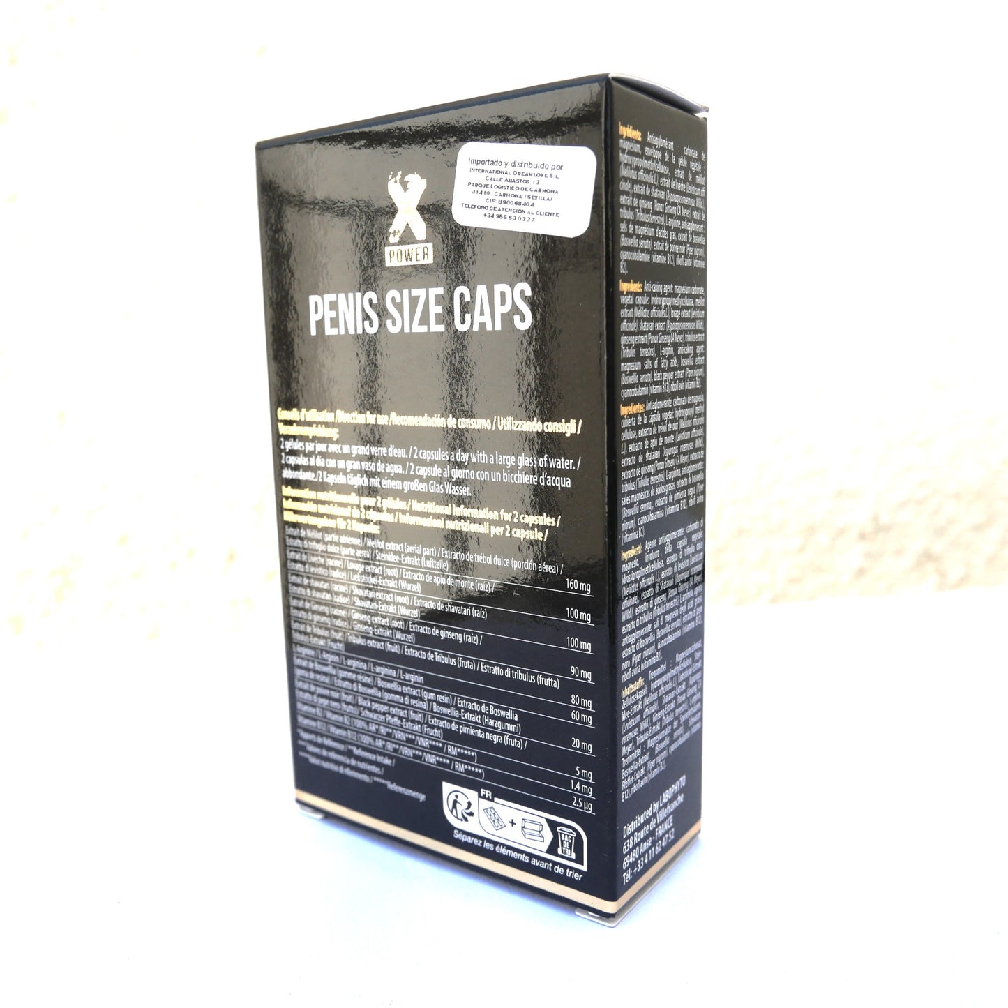 POWER PENIS SIZE CAPS 60 PILLS