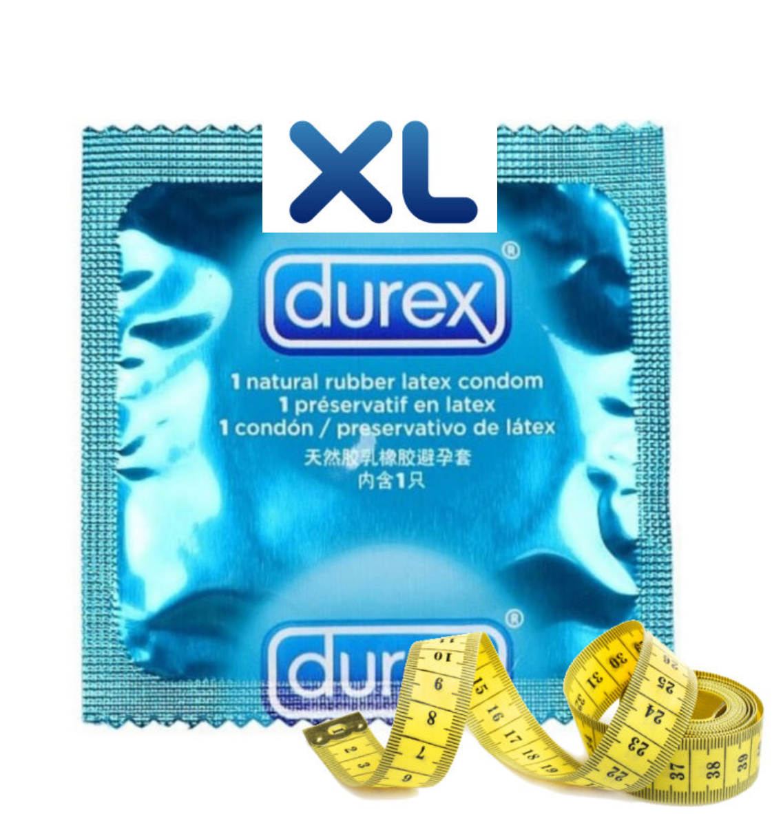 Durex XL Condoms 56mm