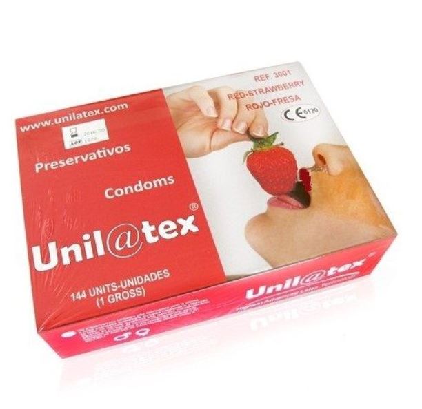 Unilatex Condoms - Strawberry