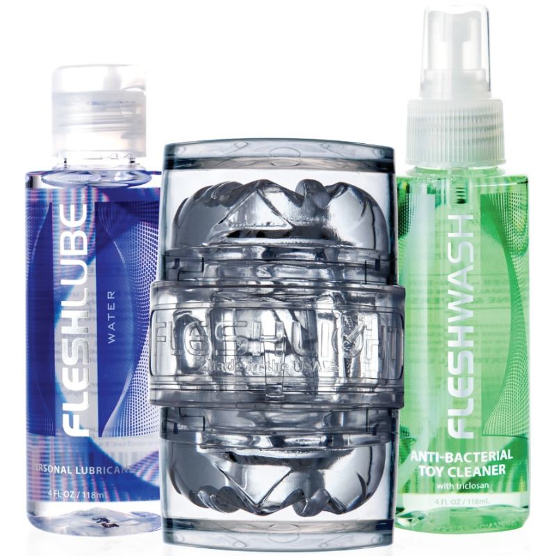 Fleshlight Quickshot Vantage Combo Pack Masturbator + Flesh Lube Gleitmittel