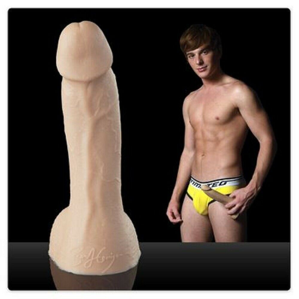 Huge PornStar Dildo Fleshjack Brent Corrigan Penis Realistic 8.6'' Inches 22 cm