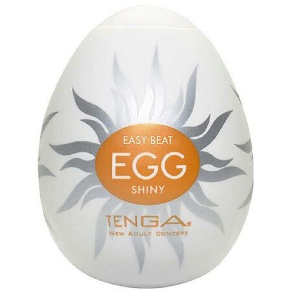 TENGA EGG SHINY Herren-Masturbator Easy Ona-Cap Vagina-Sexspielzeug, 100 % echt