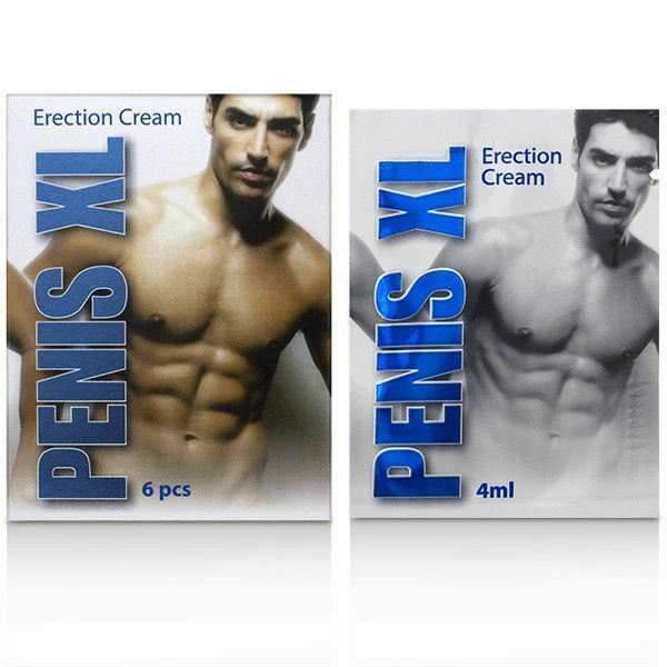 6x Sachets Penis XL Erection Stronger Enhancer Gel Enlargement Men Enlarge