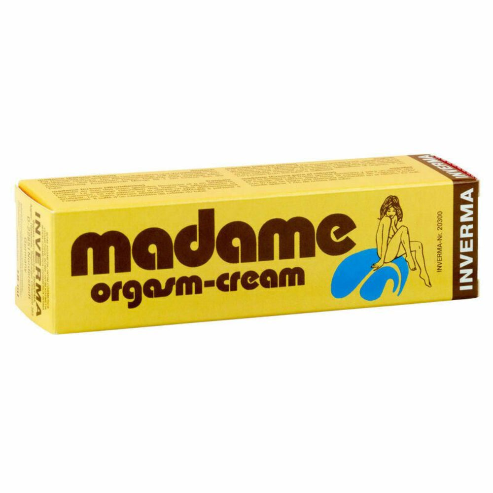 Madame Orgasm Cream Inverma Climax Weibliche Erregungsorgasmen intensivieren Frauen 18 ml
