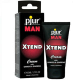 pjur Man Xtend Cream Stimulans Gleitmittel Massage Ginkgo Ginseng 50 ml